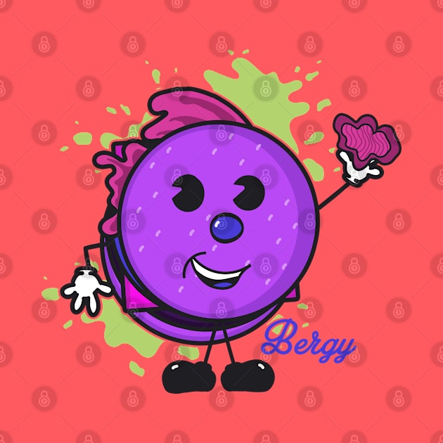 Pop Art for Kids | Bergy | Purple by Royal Mantle