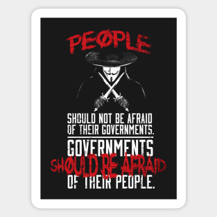 V For Vendetta Stickers Teepublic