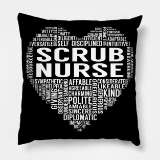 Scrub Nurse Heart Pillow