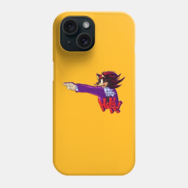 Couple shirt Sadow Ace Attorney version 2 Phone Case by fexxie