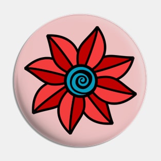 Flora Flower Pin