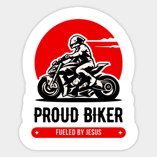 Christian Biker Motorcycle Jesus Stickers for Sale