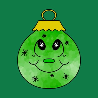 CUTE Green Christmas Ornament T-Shirt