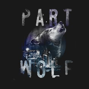 Part Wolf T Shirt T-Shirt