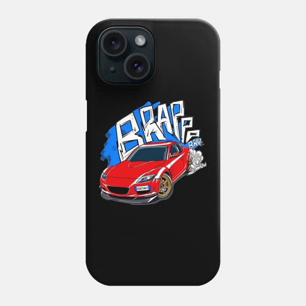 DRAWING MAZDA RX Phone Case by elsa-HD