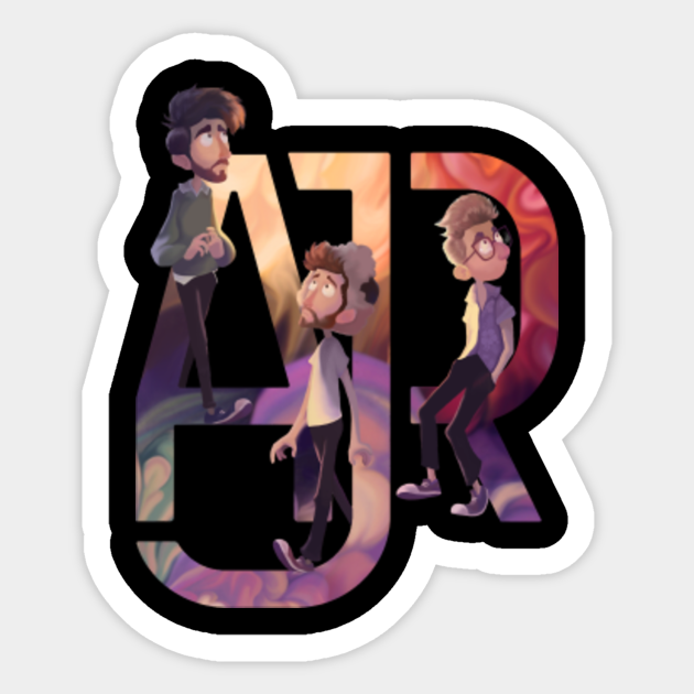 Ajr The Click Galaxy Ajr The Click Galaxy Sticker Teepublic