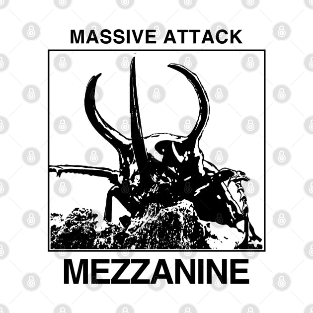 Massive Attack - Mezzanine - Tribute Artwork - White by Vortexspace