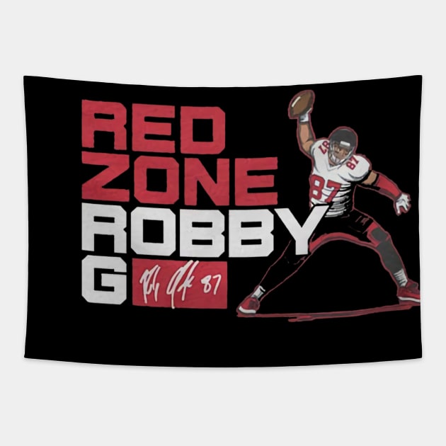 Rob Gronkowski Red Zone Tapestry by Chunta_Design