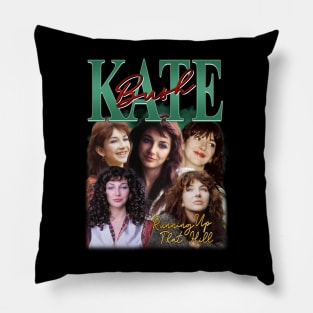 Vintage Kate Bush Retro 80s 90s Pillow