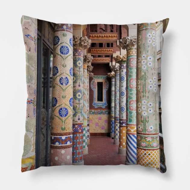 Barcelona Pillow by igjustin