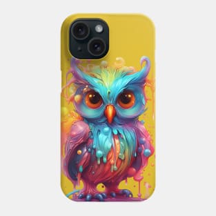 Cute Colorful Owl Phone Case