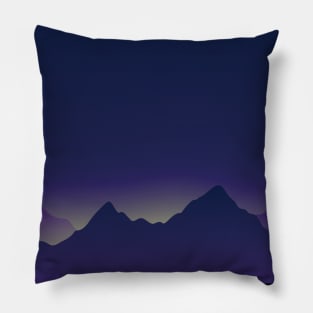 RETRO MOUNTAIN #3 Pillow