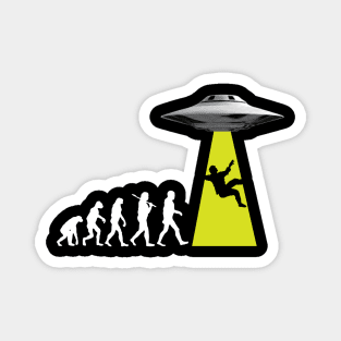 Evolution and Alien Abductions Magnet