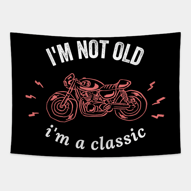 I'm not old i'm a classic Tapestry by inspiringtee