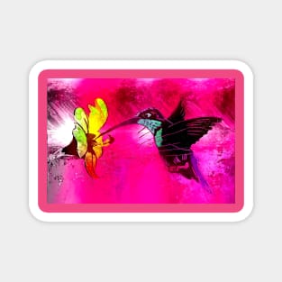 Hummingbird Artwork Magnet