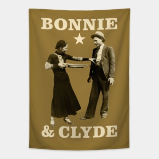 Bonnie & Clyde Tapestry