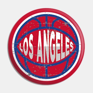 Los Angeles Basketball 1 Pin