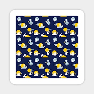 Moon Bunnies Magnet