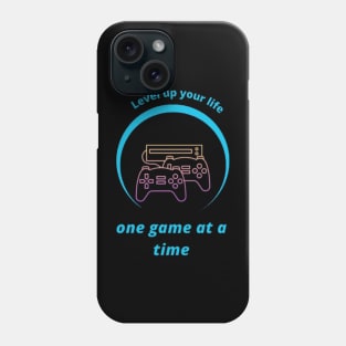 Level up style by gaming Phone Case