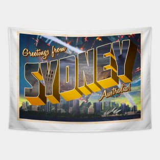 Asplenia Studios "Greetings from Sydney!" Tapestry