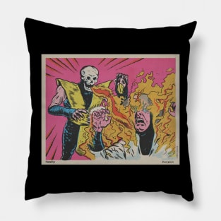 Toasty! Bubble Gum card fan art Pillow