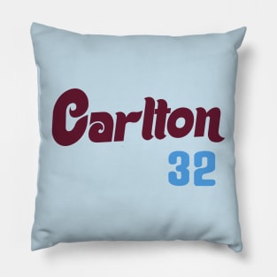 Carlton 32, Philadelphia Baseball Pillow