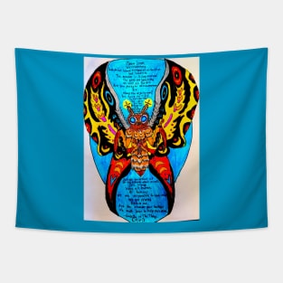 Moth4Peace Tapestry