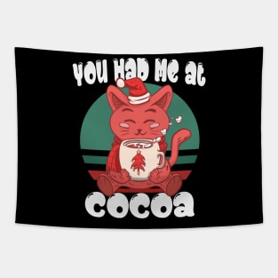 You had me at cocoa Tapestry