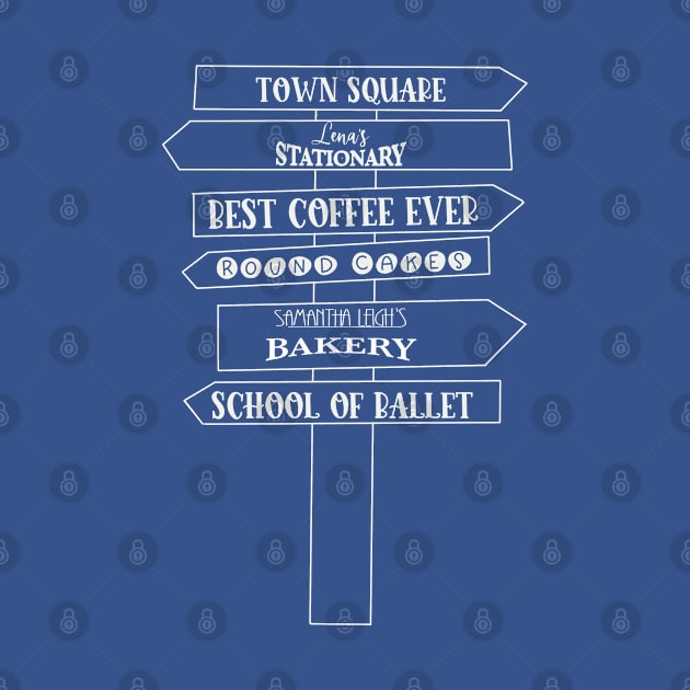 Town Directions Outline 1 by CaffeinatedWhims