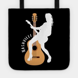 City of Music Nashville Tennessee guitar home of country music USA city break Tote