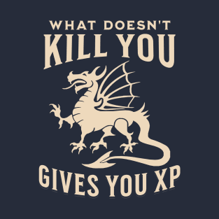 RPG Gamer - What Doesn't Kill You Gives You XP T-Shirt