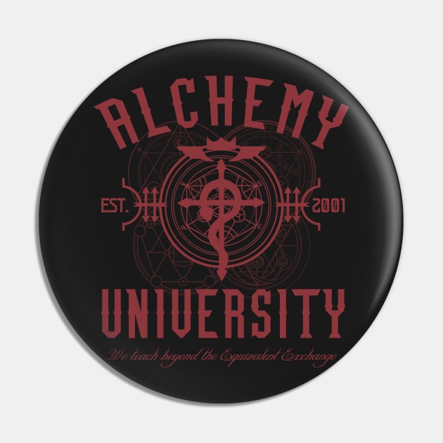 Alchemy University Pin by Arinesart