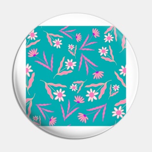 Fleuro floral Pin