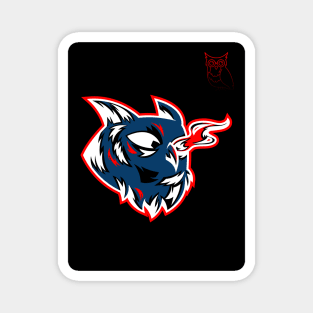 Mad Lads Florida Atlantic Color Logo Magnet