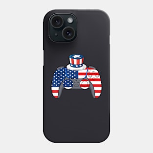 Video Game 4Th Of July Gaming Boys Kids Gamer Phone Case