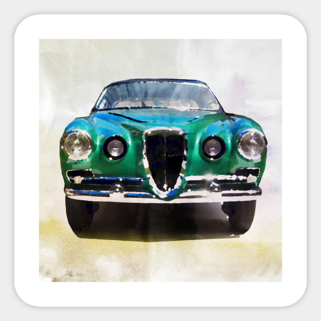 Vintage Style Alfa Romeo World Champions Sticker for Italian Classic Car Vintage Style Alfa Romeo World Champions Sticker for Italian Classic Car