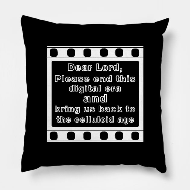 Film Prayer Pillow by TenomonMalke