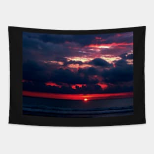 Costa Rica, Flamingo Beach Sunset Tapestry