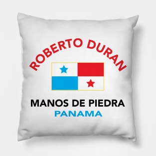 Roberto Manos de Piedra Duran Panama Pillow