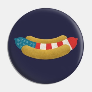 American Hot Dog Pin