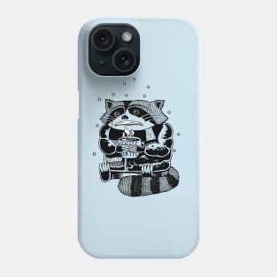 Coffee Raccoon Phone Case