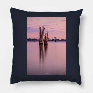 Lake Mulwala, Yarrawonga, Victoria, Australia Pillow