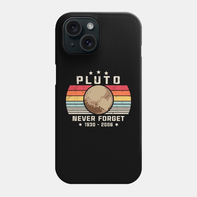 PLUTO NEVER FORGET Phone Case by Myartstor 