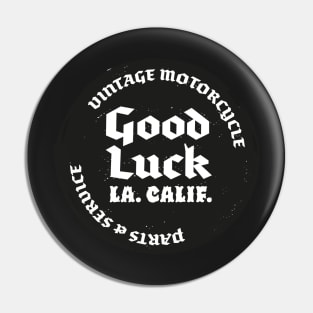 Good Luck Moto Sticker Pin