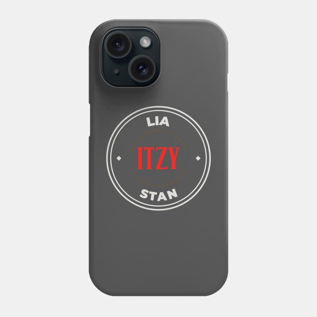 Itzy Lia stan logo Phone Case by Oricca