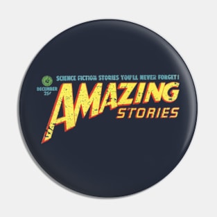 Amazing Stories Pin