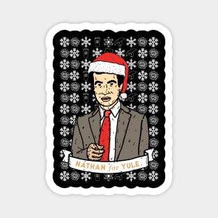 Nathan for Yule - Christmas Magnet