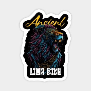 Ancient Lion King Magnet