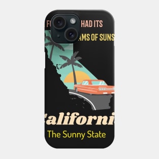 California the Sunny State Phone Case