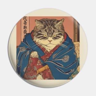 Edo cat Pin